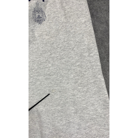 Vintage US Navy Academy Sweatpants Mens Medium Grey American Threads - Picture 10 of 14